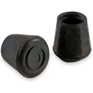 APPROVED VENDOR 9763 Rubber Tip Black - Pack Of 24 | AE9EKD 6J573