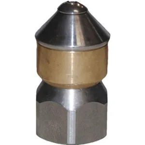 A.R. NORTH AMERICA AL0124722620 Rotating Sewer Nozzle Size 5 3600 Psi | AC8JEM 3ANV2