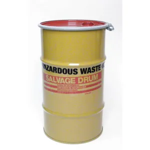 APPROVED VENDOR B15BR12 17855W Hazardous Waste Drum 15 Gallon Yellow | AF3NWD 8A824