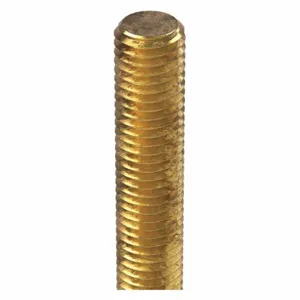 APPROVED VENDOR BR.03802403.PL.DAR Threaded Rod Stainless Steel 3/8-24 x 3 Feet | AA2LMH 10P768