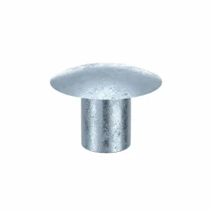 APPROVED VENDOR BSZ03-100 Semi-Tubular Rivet 9/64 X 3/16 Inch, 100PK | AA9WXH 1HBP7