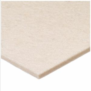 APPROVED VENDOR BULK-FS-S2-27 Wool Felt Sheet, 12 Inch Width x 12 Inch Length, 1/4 Inch Thick, White, 100% Wool Content | CN2TCN 2DAD7