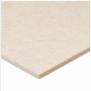 APPROVED VENDOR BULK-FS-S2-7 Wool Felt Sheet, 12 Inch Width x 12 Inch Length, 1/2 Inch Thick, White, 100% Wool Content | CN2TCP 2DAG6