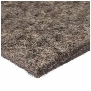 APPROVED VENDOR BULK-FS-F3-117 Wool Felt Sheet, 36 Inch Width x 5 Feet Length, 1/2 Inch Thick, Gray, 35A | CN2TCU 3EDT4