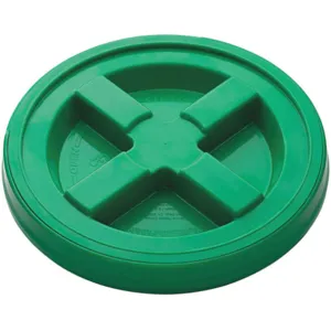 APPROVED VENDOR GA5GRN Plastic Pail Lid Diameter 12-3/8 Inch Green | AC7LPX 38L989