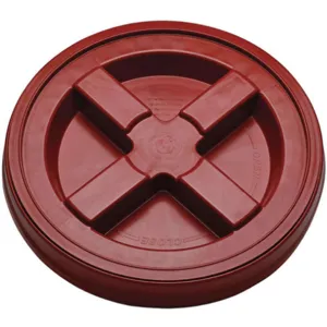 APPROVED VENDOR GA5R Plastic Pail Lid Diameter 12-3/8 Inch Red | AC7LPW 38L988