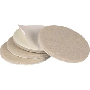 APPROVED VENDOR GGS_16601 Felt Pads Round 3 Inch Pack Of 4 | AA2HDD 10J993