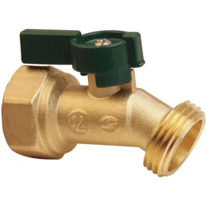 APPROVED VENDOR GGS-1WPV5 Hose Bibb Quarter Turn 3/4in Brass | AE9ZXN 6PDZ8