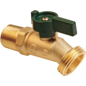 APPROVED VENDOR GGS-1WPV7 Hose Bibb Quarter Turn 1/2 Inch Brass | AE9ZXL 6PDZ6