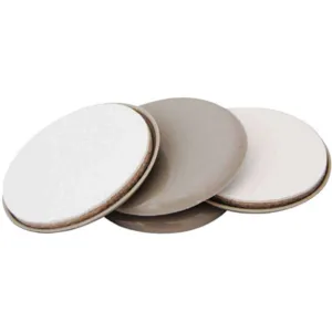 APPROVED VENDOR GGS_16589 Slider Round Self-stick 2-1/4 Inch Pack Of 4 | AA2FKK 10G204