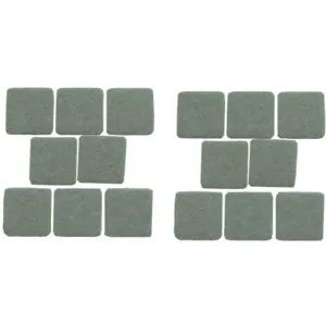 APPROVED VENDOR GGS_16602 Felt Pads Square 1 Inch Pk 16 | AA2HDE 10J994