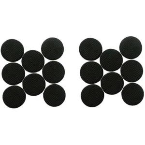 APPROVED VENDOR GGS_16606 Rubber Gripper Pads Round 1 Inch Pk 16 | AA2HDJ 10J998