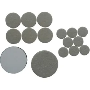 APPROVED VENDOR GGS_16607 Felt Pads Round Multi-size | AA2HDK 10J999