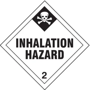 APPROVED VENDOR HMSL-0104-V250 Dot Label Inhalation Hazard - Pack Of 250 | AF4FRL 8UZ79