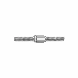 APPROVED VENDOR LINKH070 Double End Threaded Stud 3/4-16 Aluminium | AB9JVY 2DMA3