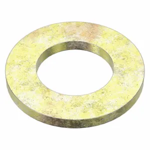 APPROVED VENDOR M38080.180.0001 Flat Washer Yellow Zinc Fits M18, 25PK | AC3WDL 2WY93