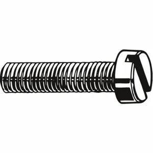 FABORY M24520.020.0006 Machine Screw, 6mm Length, Property Class 4.8 Steel, M2 x 0.40mm Thread Size, 100PK | CG8ECU 38DM20