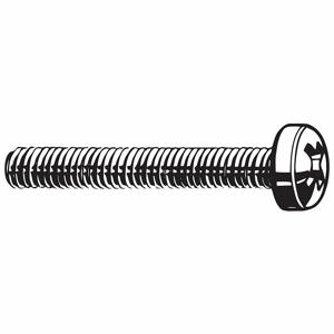 FABORY L51340.060.0050 Machine Screw, 50mm Length, A2 Stainless Steel, M6 x 1mm Thread Size, 850PK | CG8ABZ 127N74