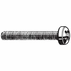 FABORY L51340.050.0045 Machine Screw, 45mm Length, A2 Stainless Steel, M5 x 0.80mm Thread Size, 1250PK | CG8ABR 127N71