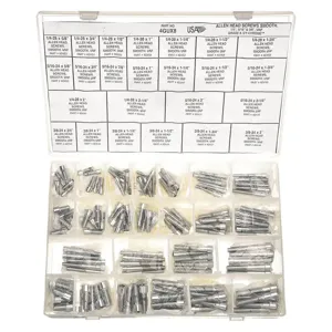 APPROVED VENDOR MK619SH Socket Head Assortment Chair 24 Szs, 120 Pieces | AD7WJE 4GUX8