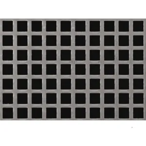 APPROVED VENDOR PCR16360400102SQ Sheet Perforated Steel 40 x 36 16 Gauge 0.500 Diameter Square | AE6ALD 5PDD8