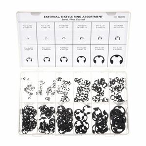 APPROVED VENDOR RCE1287STPA E Style Ring Assortment 12 Szs, 255 Pieces | AE9PPK 6LD26