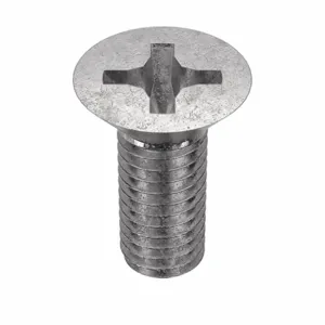 APPROVED VENDOR U51300.019.0051 Machine Screw Flat Stainless Steel 10-32 X 1/2 L, 100PK | AB8WZK 2AB91