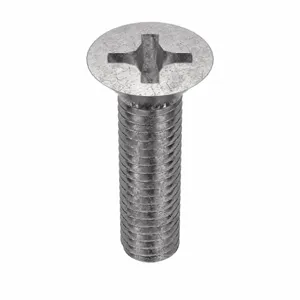 APPROVED VENDOR U51300.019.0076 Machine Screw Flat Stainless Steel 10-32 X 3/4 L, 100PK | AB8WZM 2AB95