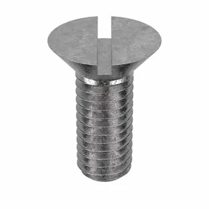 APPROVED VENDOR U51110.019.0051 Machine Screw Flat Stainless Steel 10-32 X 1/2 L, 100PK | AB9BCY 2AU83