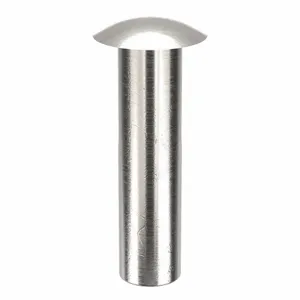 APPROVED VENDOR TAC0816-100 Semi-Tubular Rivet 1/8 X 1/2 Inch, 100PK | AA9XAW 1HCL5