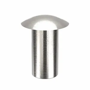 APPROVED VENDOR TAC1616.1-50 Semi-Tubular Rivet 1/4 X 1/2 Inch, 50PK | AA9XBQ 1HEA5