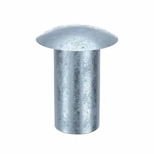 APPROVED VENDOR TSC0808-3-100 Semi-Tubular Rivet 1/8 X 1/4 Inch, 100PK | AA9WXB 1HBP1