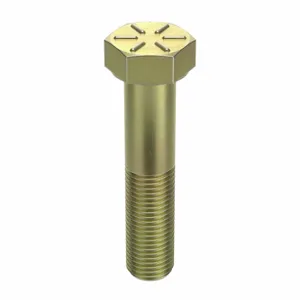 GRAINGER N04360.043.0175 Hex Head Cap Screw 7/16-20X1-3/4 Steel Grade 8 Yellow Zinc, 25PK | AH8HXM 38TR86