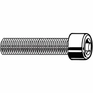 FABORY U07001.037.0050 Socket Head Cap Screw, 1/2 Inch Length, 3/8-16 Thread Size, Alloy Steel Grade, 50PK | CG8LCG 22TW20