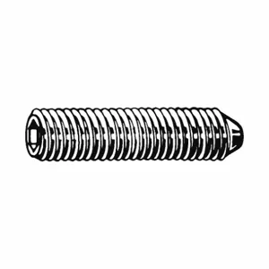 APPROVED VENDOR U07800.012.0025 Socket Set Screw Cone 5-40 X 1/4, 100PK | AC4WPN 30P144