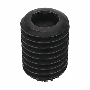 APPROVED VENDOR U07891.025.0037 Socket Set Screw Knurled Cup 1/4-28 X 3/8, 100PK | AA9XLG 1HLR6