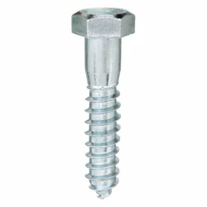 APPROVED VENDOR U08280.025.0200 Hex Lag Screw Zinc 1/4 X 2 L, 100PK | AB2DAE 1LB71