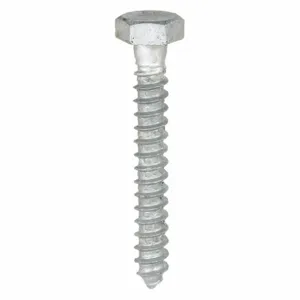 APPROVED VENDOR U08450.025.0200 Hex Lag Screw Galvanised 1/4 X 2 L, 100PK | AB2DRP 1LE35