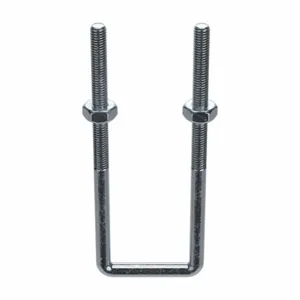 APPROVED VENDOR U17263.037.0207 U Bolt Square Low Steel Zinc 3/8-16 | AE7KND 5YY42