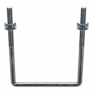 APPROVED VENDOR U17263.037.0609 U Bolt Square Low Steel Zinc 3/8-16 | AE7KNK 5YY54