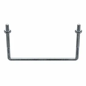 APPROVED VENDOR U17263.037.0805 U Bolt Square Low Steel Zinc 3/8-16 | AE7KNL 5YY56