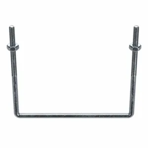 APPROVED VENDOR U17263.037.0807 U Bolt Square Low Steel Zinc 3/8-16 | AE7KNM 5YY58