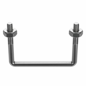 APPROVED VENDOR U17267.037.0403 U Bolt Square Bend 304 Stainless Steel 3/8-16 | AE7KNT 5YY68