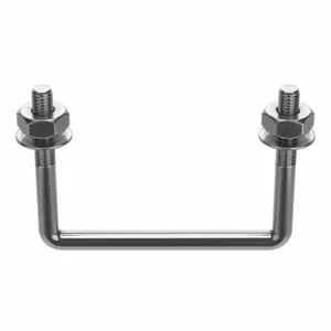 APPROVED VENDOR U17267.037.0605 U Bolt Square Bend 304 Stainless Steel 3/8-16 | AE7KNW 5YY74