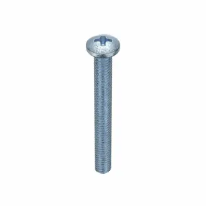 APPROVED VENDOR U24522.013.0125 Machine Screw Pan 6-32 X 1 1/4 L, 100PK | AB2LZL 1MU18