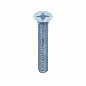 APPROVED VENDOR U24670.011.0075 Machine Screw Flat Steel 4-40 X 3/4 L, 100PK | AB2MBK 1MU66