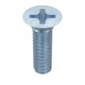 APPROVED VENDOR U24670.013.0050 Machine Screw Flat Steel 6-32 X 1/2 L, 100PK | AB2MBQ 1MU71