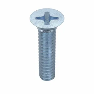 APPROVED VENDOR U24670.013.0062 Machine Screw Flat Steel 6-32 X 5/8 L, 100PK | AB2MBR 1MU72