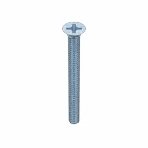 APPROVED VENDOR U24670.019.0200 Machine Screw Flat Steel 10-24 X 2 L, 100PK | AB2MCR 1MU95