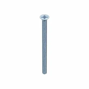 APPROVED VENDOR U24670.019.0300 Machine Screw Flat Steel 10-24 X 3 L, 100PK | AB2MCU 1MU97